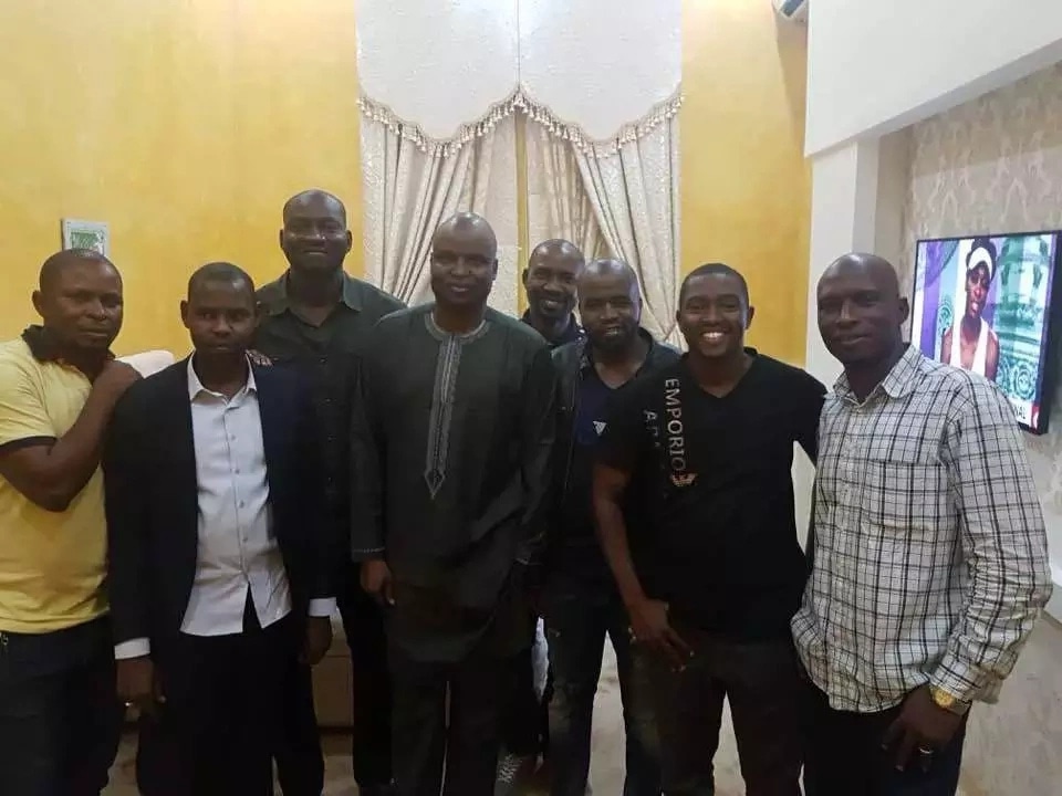 Abba Kyari hangs out with his top team in Kaduna image